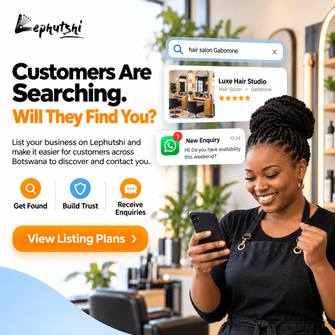Lephutshi - Botswana business directoey and Advertiser