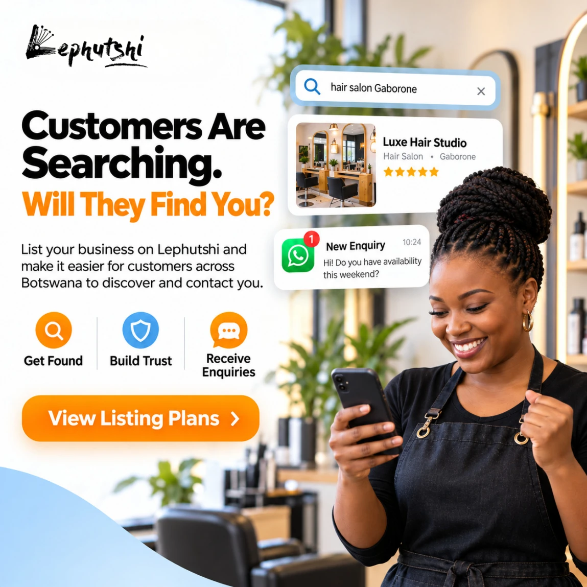 Lephutshi - Botswana business directoey and Advertiser