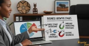 Marketing approaches used by Botswana businesses at different growth stages