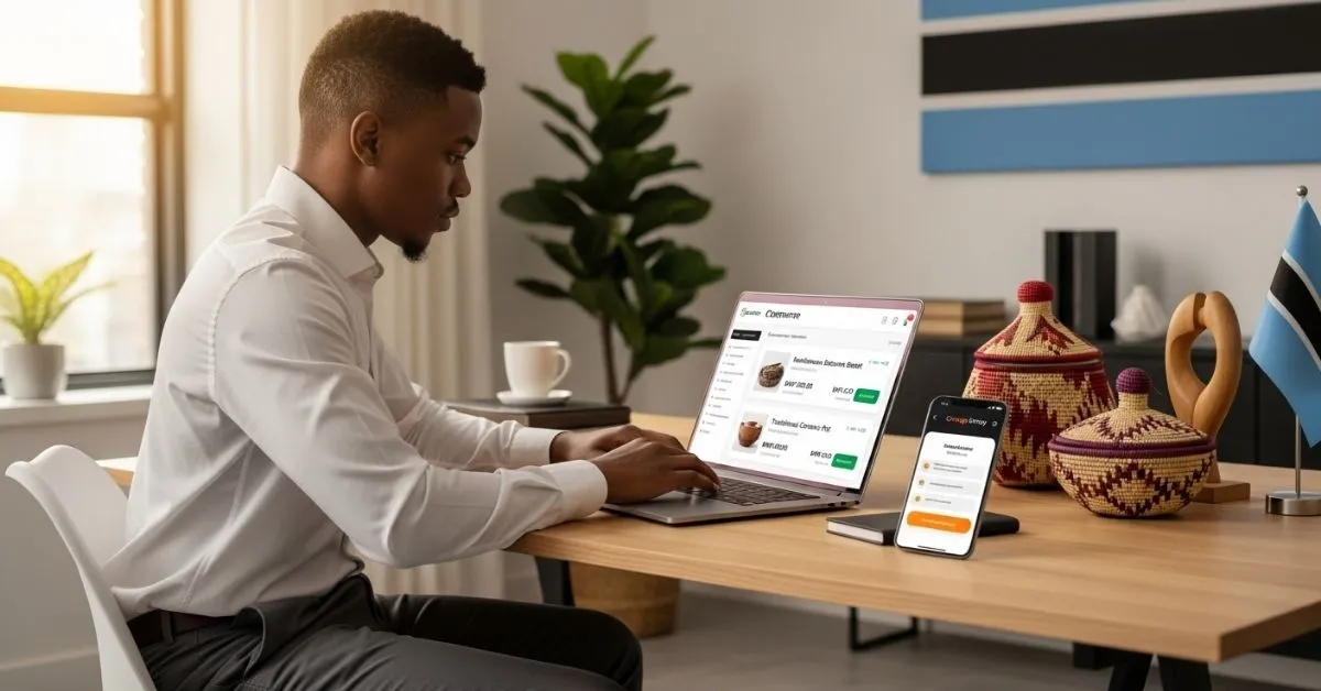 Ecommerce website Botswana setup with mobile payments – Lephutshi Developers – Web Design & Digital Marketing Agency, Botswana