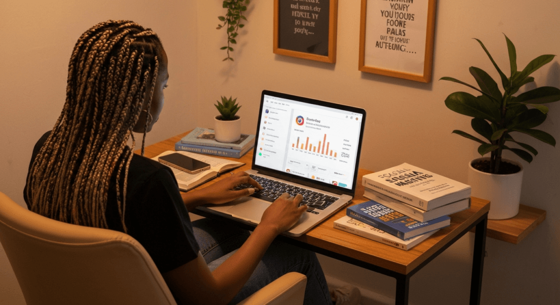 Social media marketing basics with online strategy at Lephutshi Developers