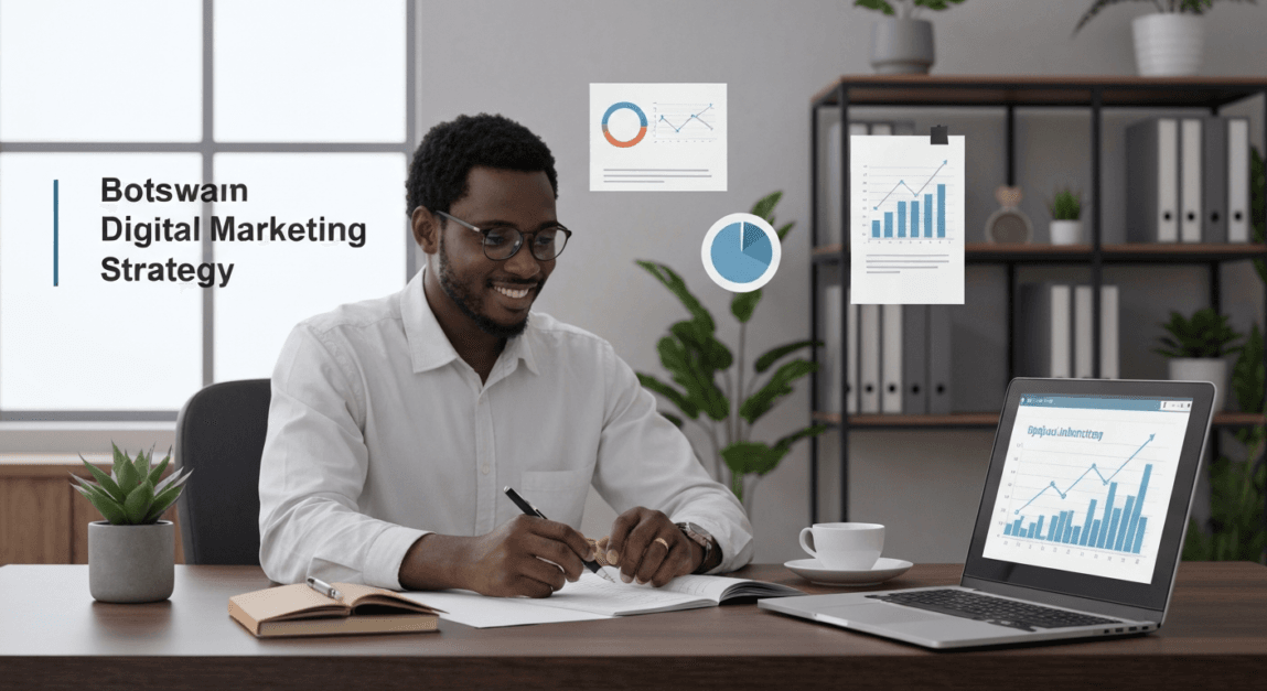 Digital marketing strategy with digital marketing plan by Lephutshi Developers