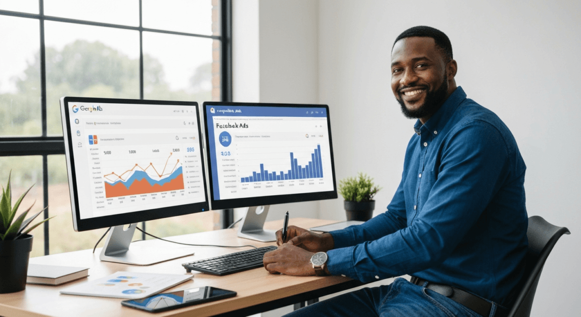 Comparing Google Ads vs. Facebook Ads for PPC cost Lephutshi Developers