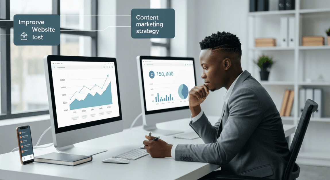 Content Marketing Strategy with Lephutshi Developers and content creation plan
