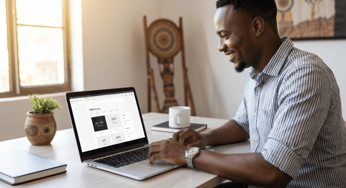 Web Design in Gaborone local expertise Lephutshi Developers