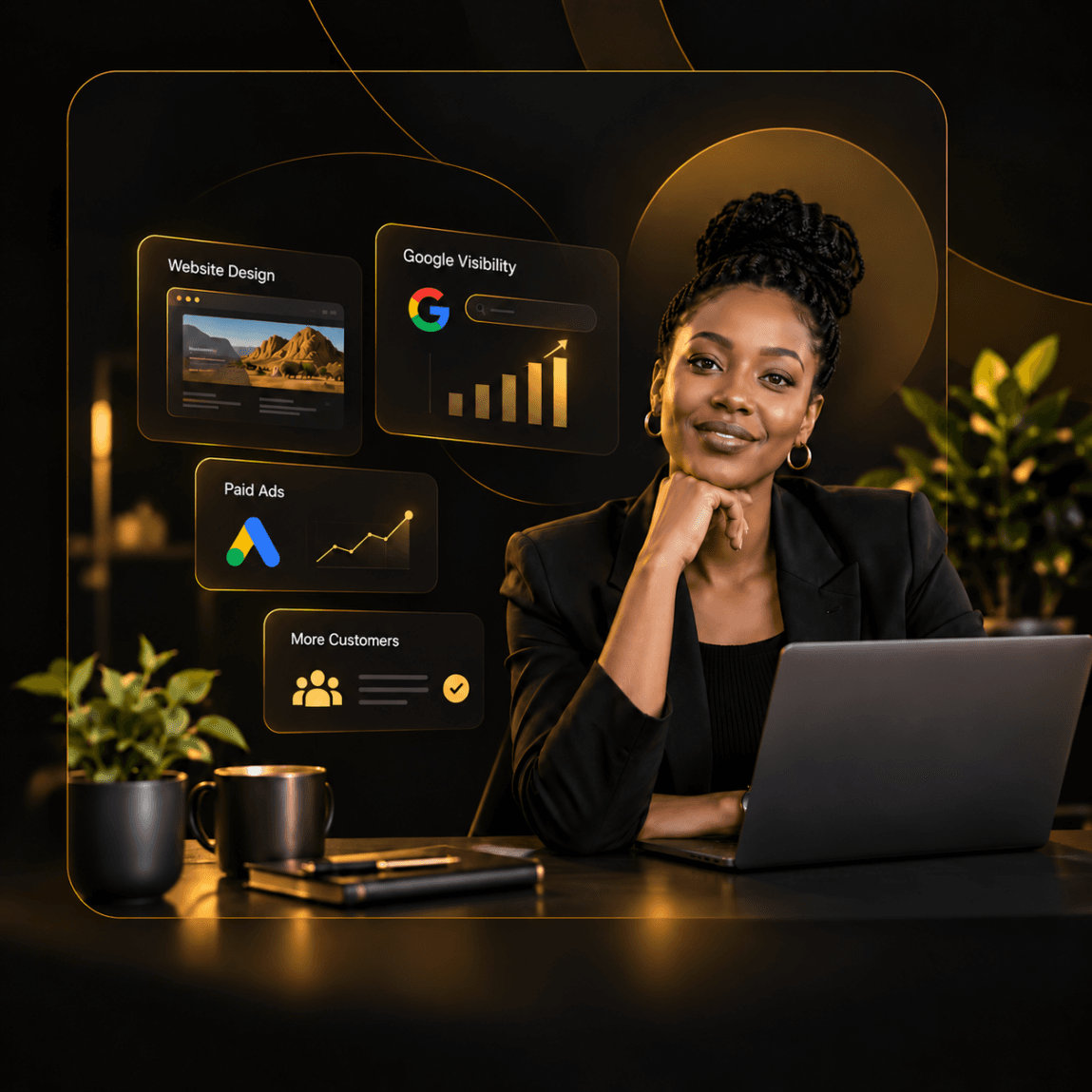 Lephutshi Developers digital marketing and web development agency in Botswana